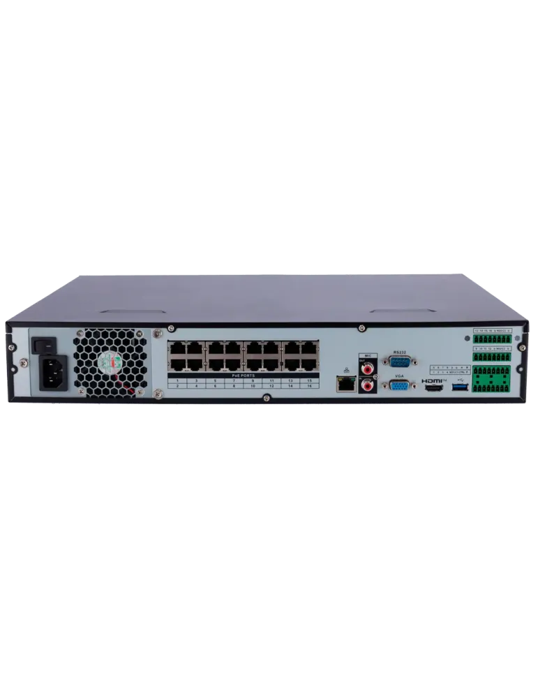 X-Security NVR - Resolución máxima 16 Megapixel - 16 CH | 16 puertos P