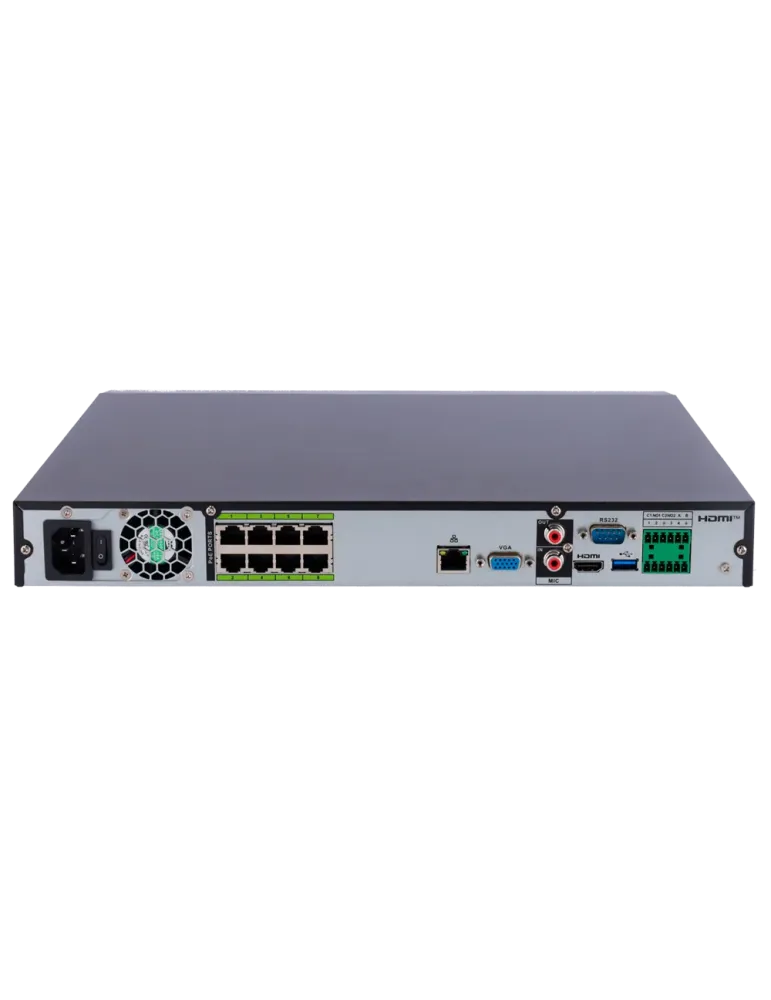X-SECURITY Grabador X-Security NVR ACUPICK - 8 CH IP | 8 CH PoE - Reso