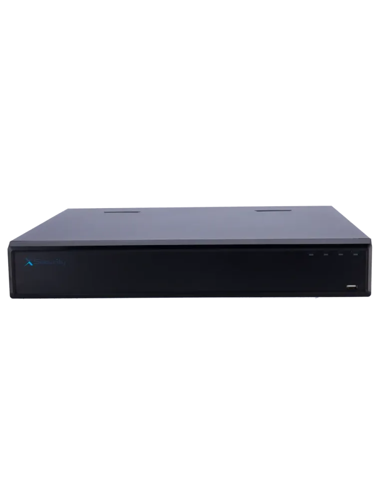 X-Security NVR WizMind - Resolución máxima 32 Megapixel - 32 CH - Comp