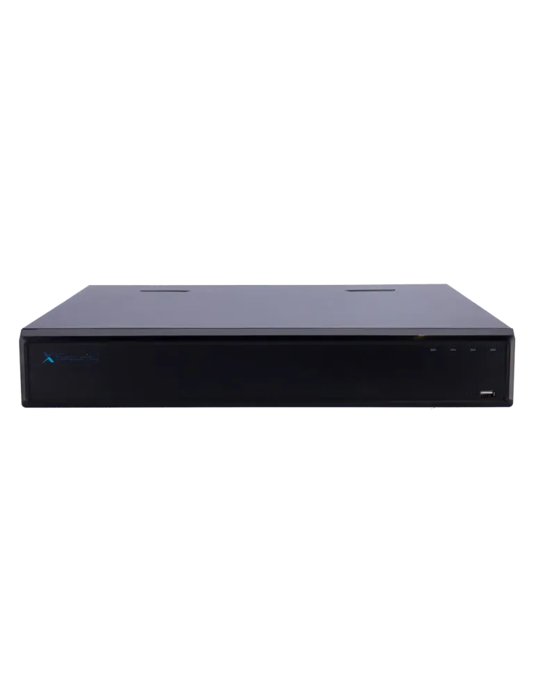 X-Security NVR - Resolución máxima 32 Megapixel - 64 CH / 16 puertos P