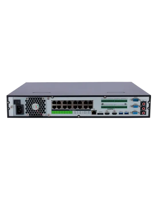 X-Security NVR - Resolución máxima 32 Megapixel - 64 CH / 16 puertos P