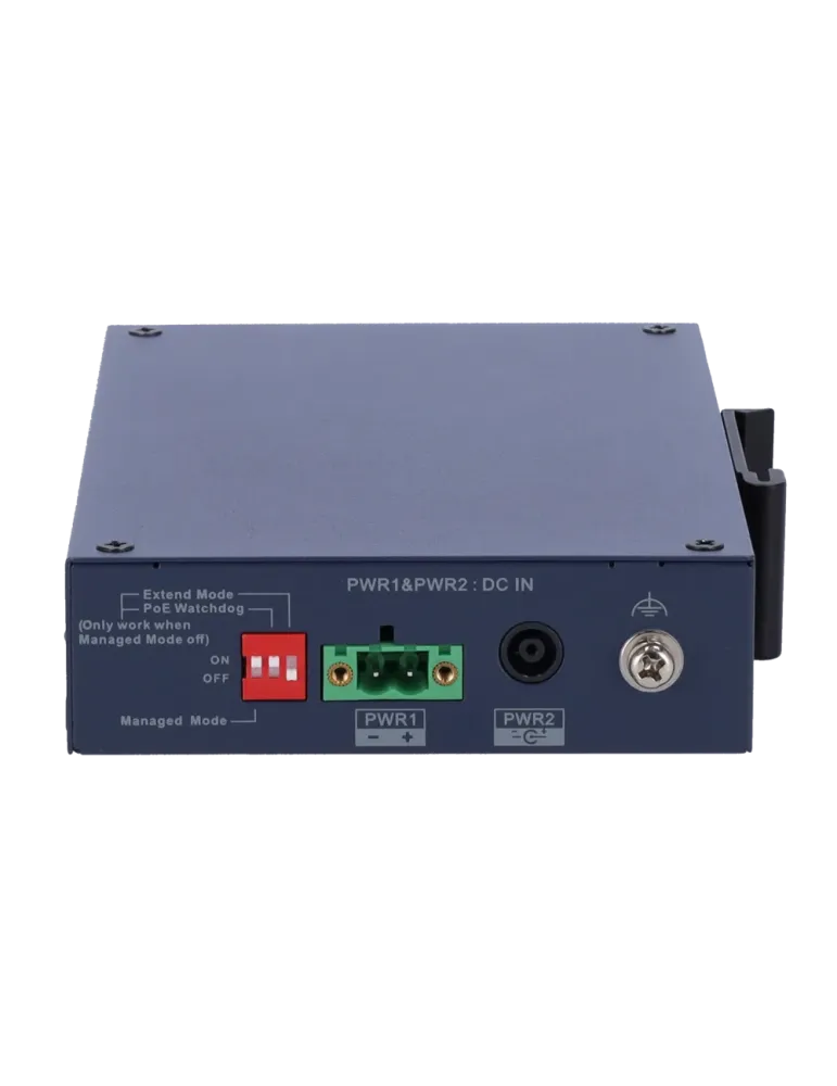 X-SECURITY Switch PoE Getsionable X-Security - 4 x FE PoE + 2 GE SFP -