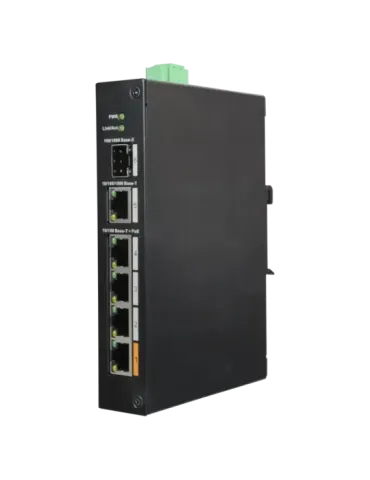 DAHUA Switch PoE X-Security - 4 puertos PoE +1 SFP +1 Uplink Gigabit -