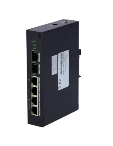 X-SECURITY Switch PoE X-Security - 3 puertos FE + 1GE + 2 SFP GE - 60W