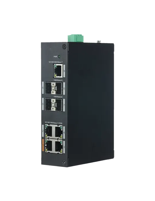 X-SECURITY Switch PoE - 4 puertos PoE+ RJ45 + 1 Puerto RJ-45 - 4 Puert