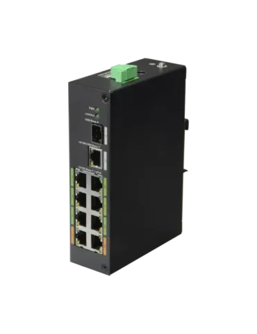 X-SECURITY Switch ePoE X-Security - 8 puertos PoE + 1 Uplink RJ45 + 1