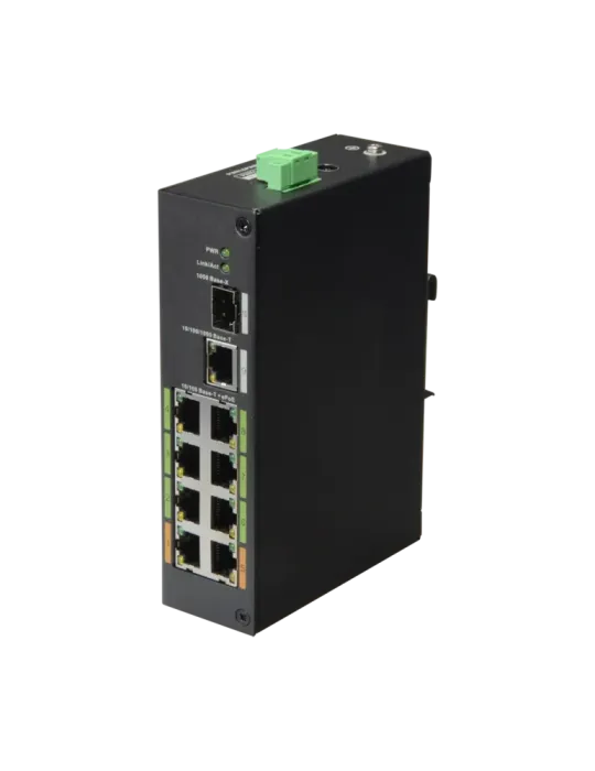 X-SECURITY Switch ePoE X-Security - 8 puertos PoE + 1 Uplink RJ45 + 1