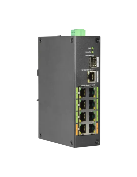 X-SECURITY Switch ePoE X-Security - 8 puertos PoE + 1 Uplink RJ45 + 1