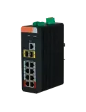 X-SECURITY Switch PoE X-Security Carril DIN - 8 puertos PoE RJ45 + 2 p