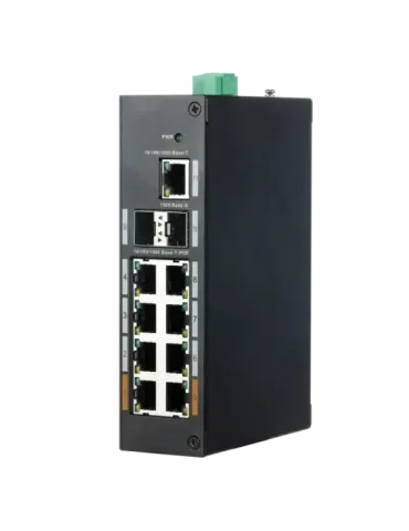 X-SECURITY Switch Industrial X-Security - 8 puertos RJ45 + 2 puertos S