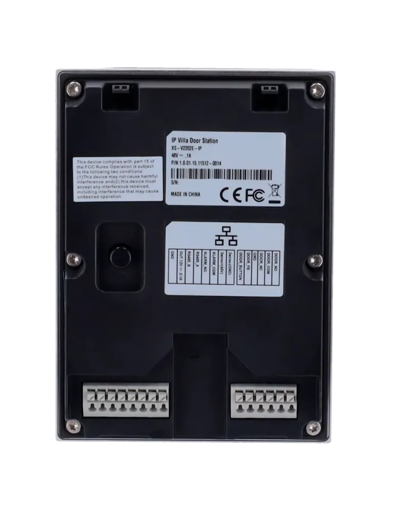 X-SECURITY Videoportero 2 hilos o IP - Cámara 2 Mpx | Audio bidireccio