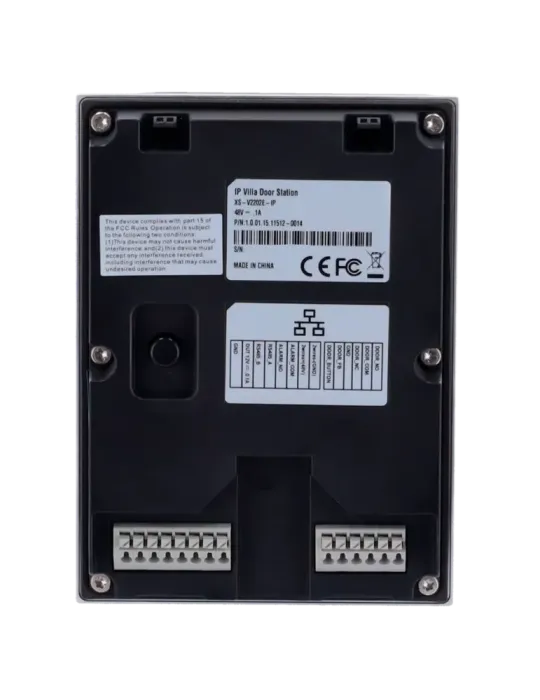 X-SECURITY Videoportero 2 hilos o IP - Cámara 2 Mpx | Audio bidireccio