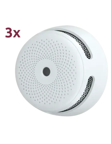 X-SENSE Pack de 3 mini detector de humo autónomo X-Sense - Duración de