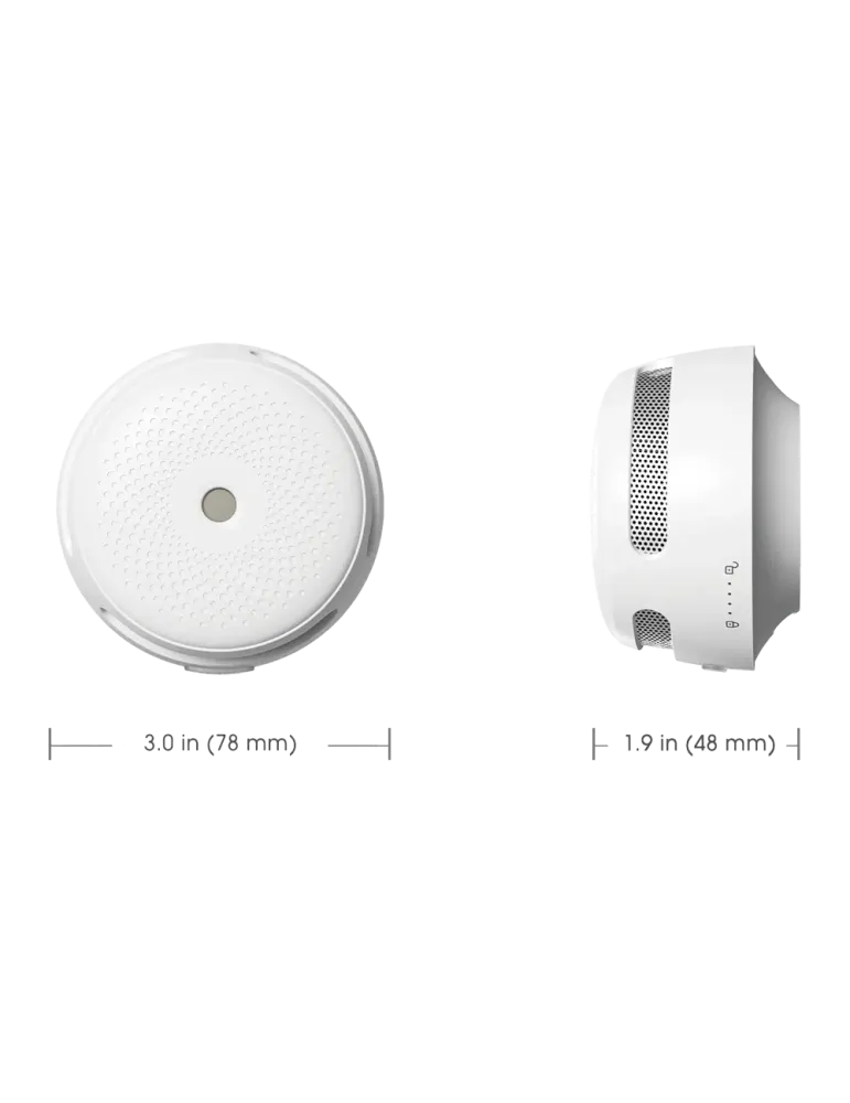 X-SENSE Pack de 3 mini detector de humo autónomo X-Sense - Duración de