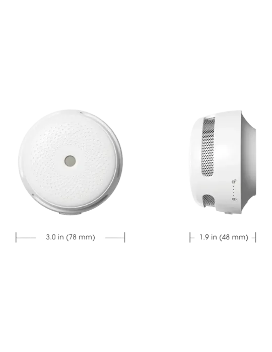 X-SENSE Pack de 3 mini detector de humo autónomo X-Sense - Duración de