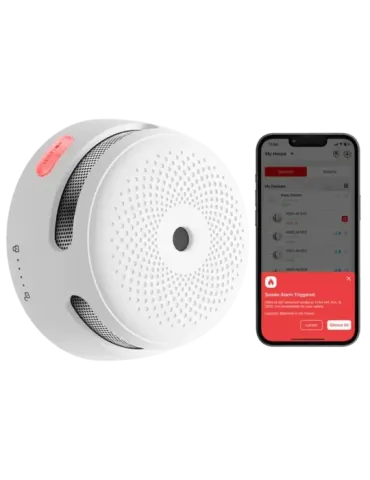 X-SENSE Mini detector de humo autónomo X-Sense - Conexión con HUB SBS5