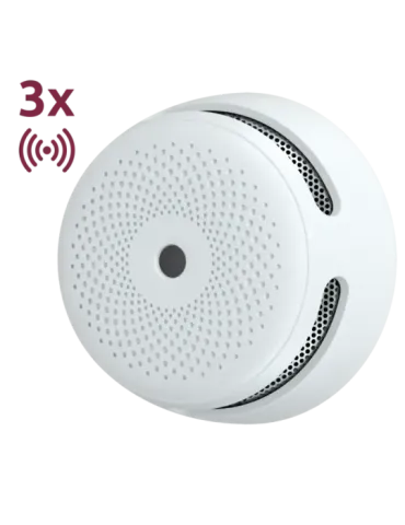 X-SENSE Pack de 3 mini detector de humo autónomo X-Sense - Comunicació