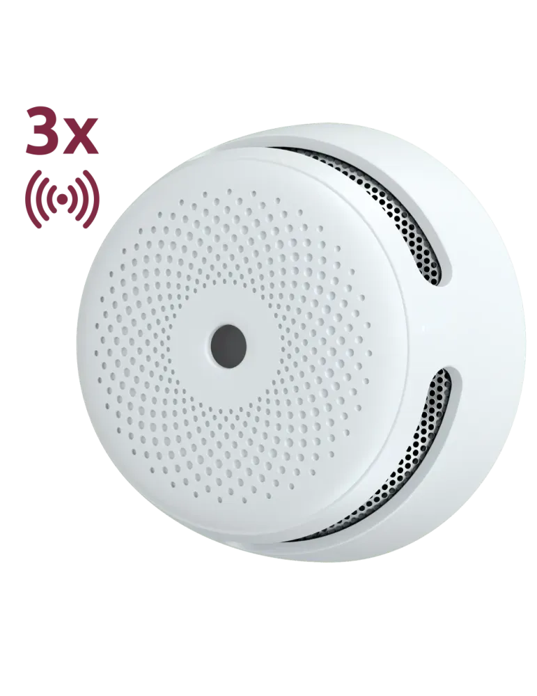 X-SENSE Pack de 3 mini detector de humo autónomo X-Sense - Comunicació