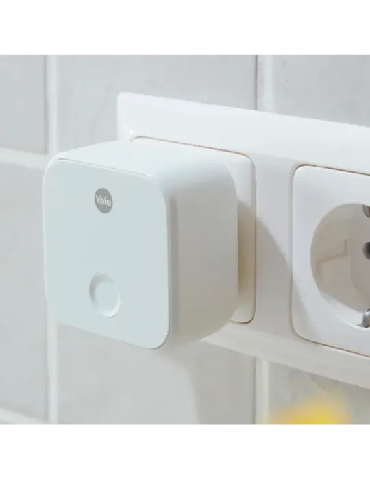 YALE Accesorio de puerta de enlace WiFi - Conexión Bluetooth con equip