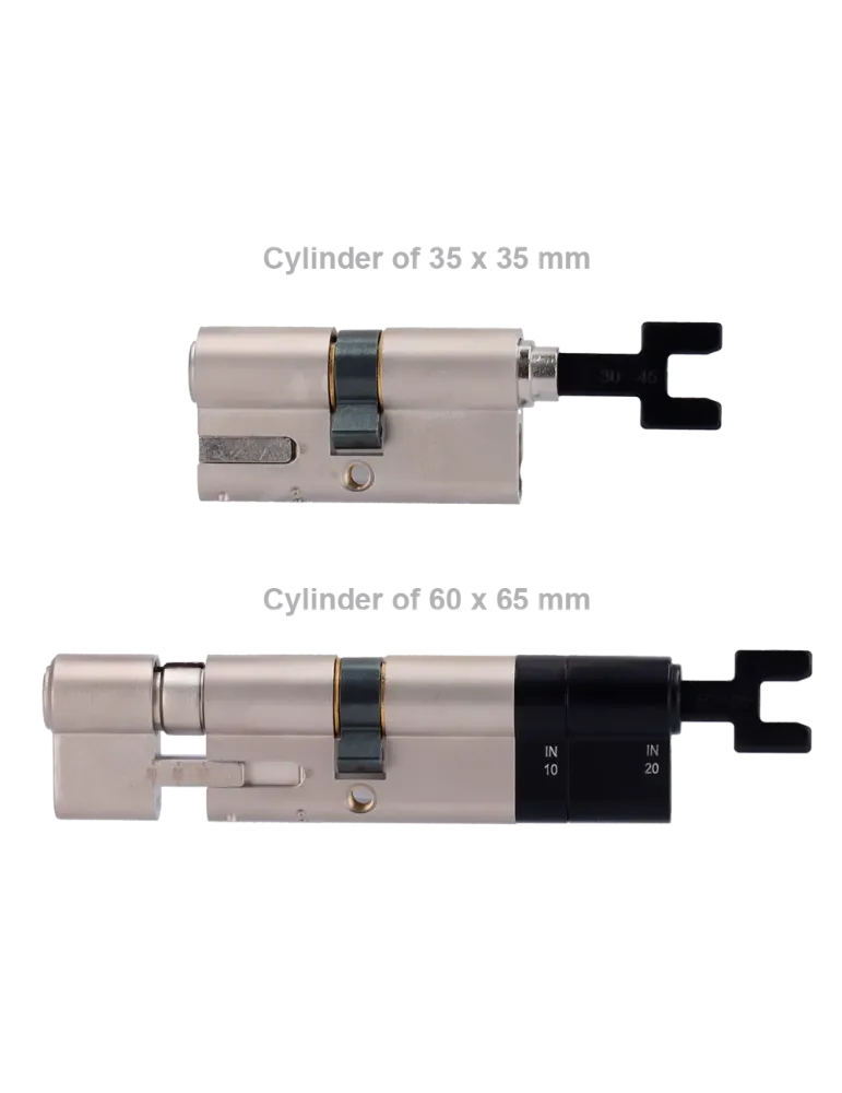 YALE Cilindro regulable doble embrague - Anti-bumping, ganzúa y taladr