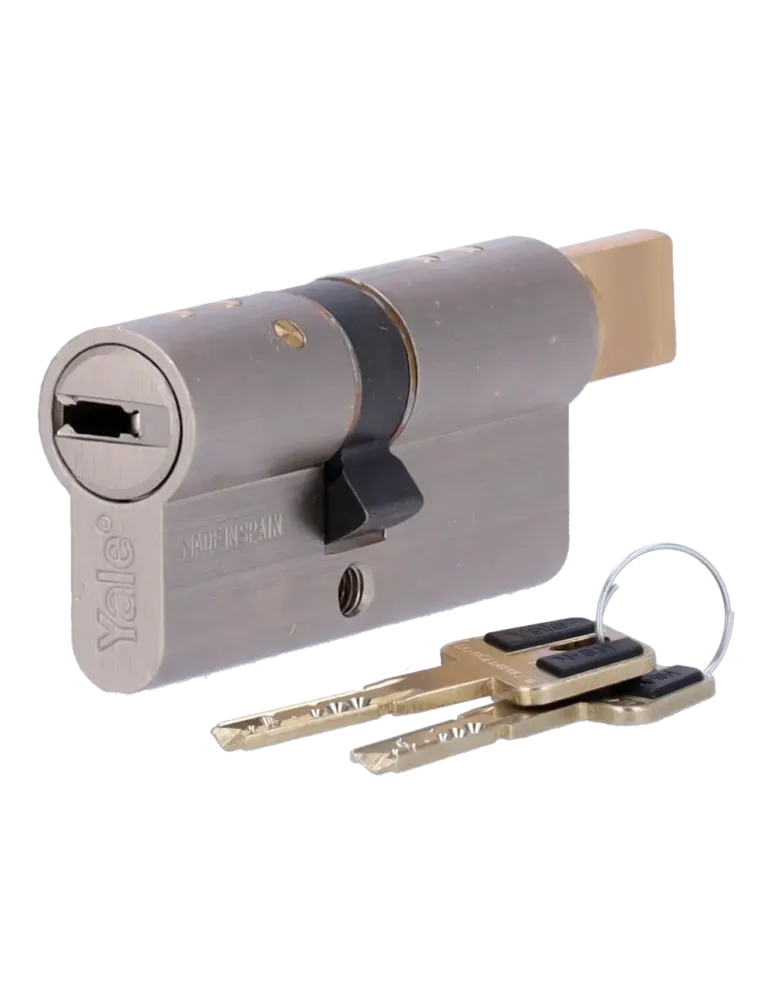 YALE Cilindro de alta seguridad doble embrague - Anti-bumping, ganzúa,