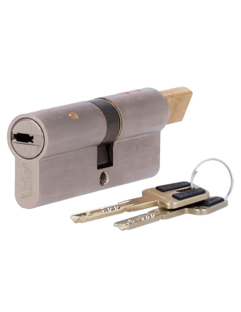 YALE Cilindro de alta seguridad doble embrague - Anti-bumping, ganzúa,