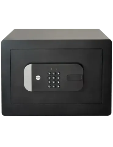 YALE Caja fuerte inteligente BLE - Apertura con PIN, llave física y AP