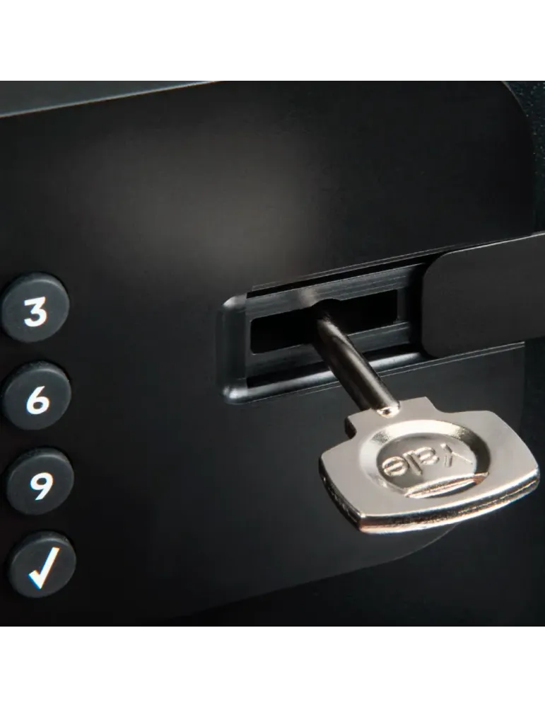 YALE Caja fuerte inteligente BLE - Apertura con PIN, llave física y AP