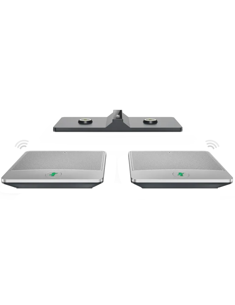 YEALINK Micrófono inalámbrico - Rango de captación 3m y 360º - Rango d