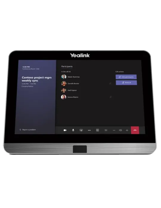 Yealink Videoconferencia All in One - Cámara 20MP - Ángulo de visión 1