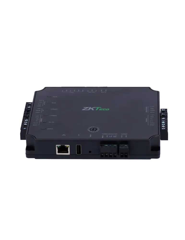 ZKTECO Controladora de acceso PoE - Acceso por tarjeta o contraseña -