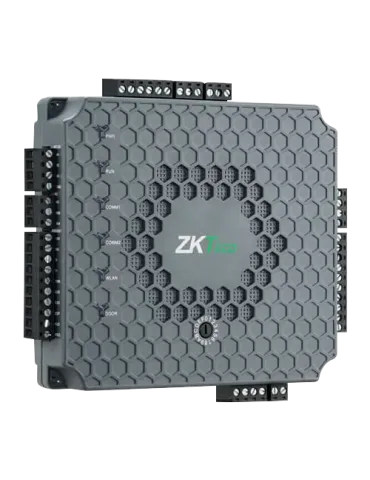 ZKTECO Controladora de acceso biométrica PoE - Acceso por huella, tarj
