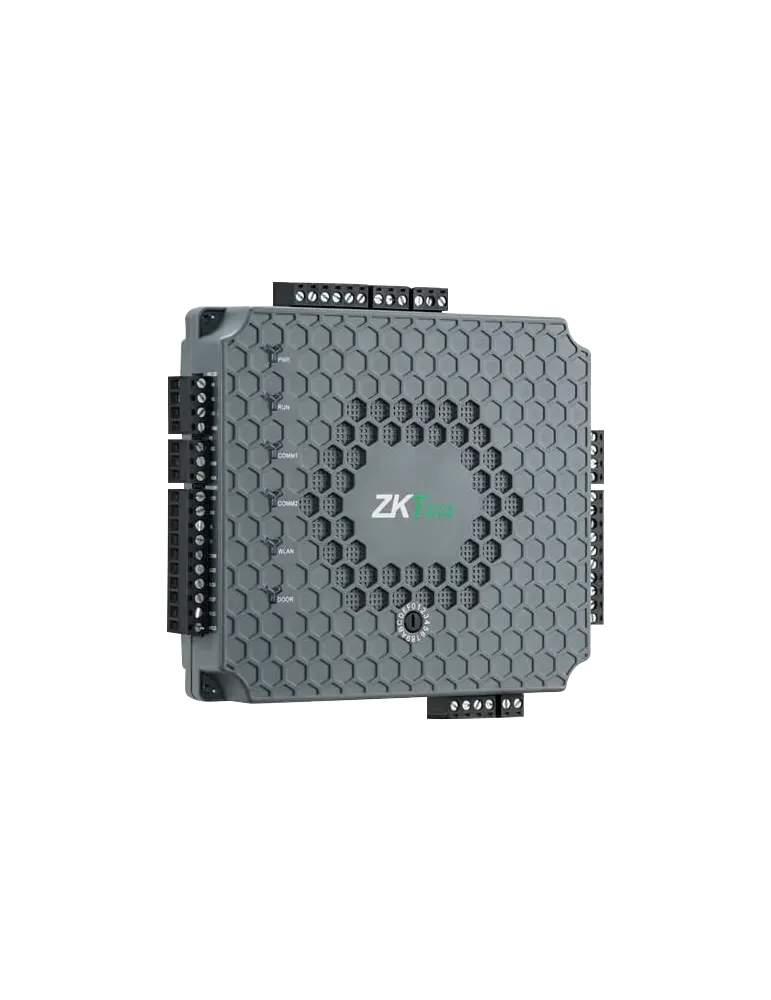 ZKTECO Controladora de acceso biométrica PoE - Acceso por huella, tarj