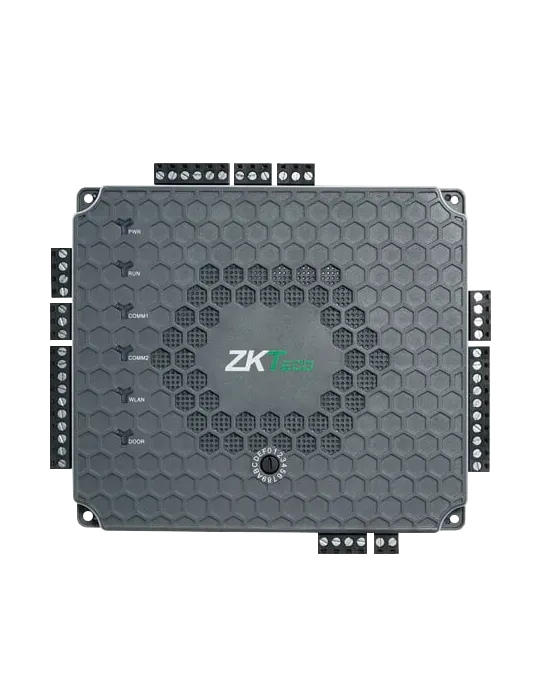 ZKTECO Controladora de acceso biométrica PoE - Acceso por huella, tarj