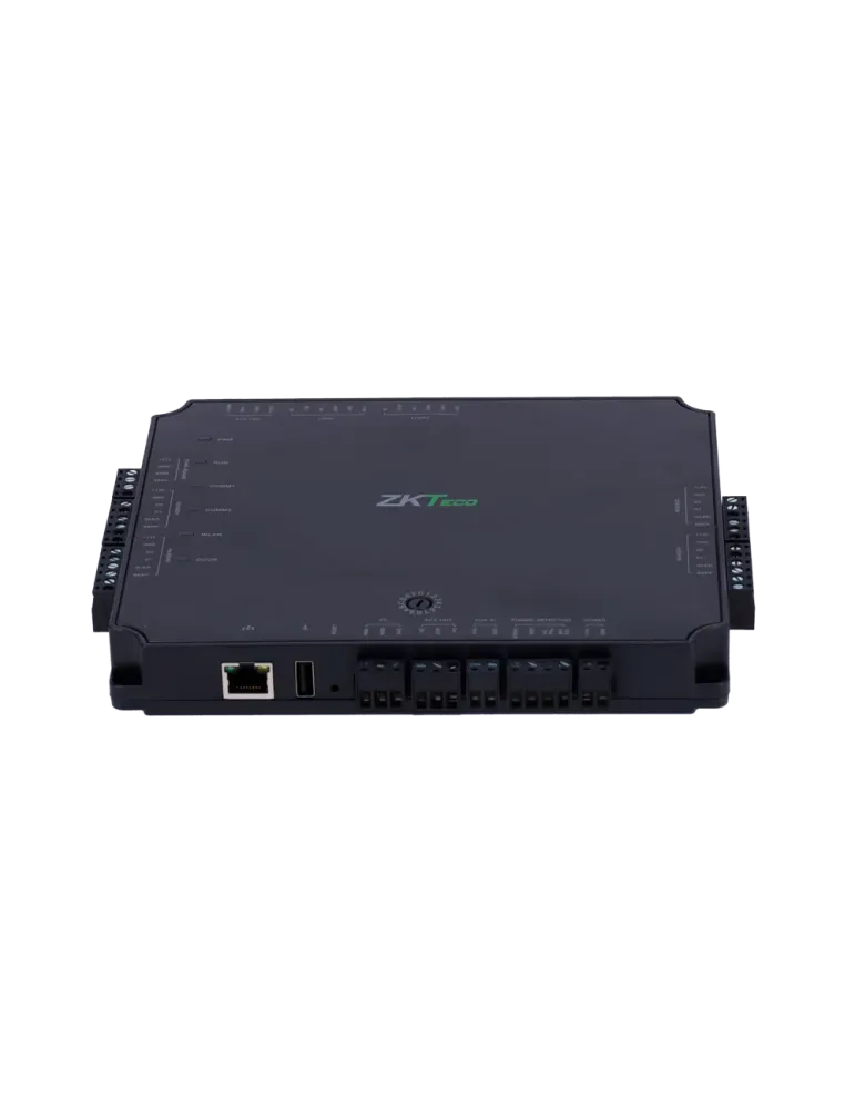 ZKTECO Controladora de acceso PoE - Acceso por tarjeta o contraseña -
