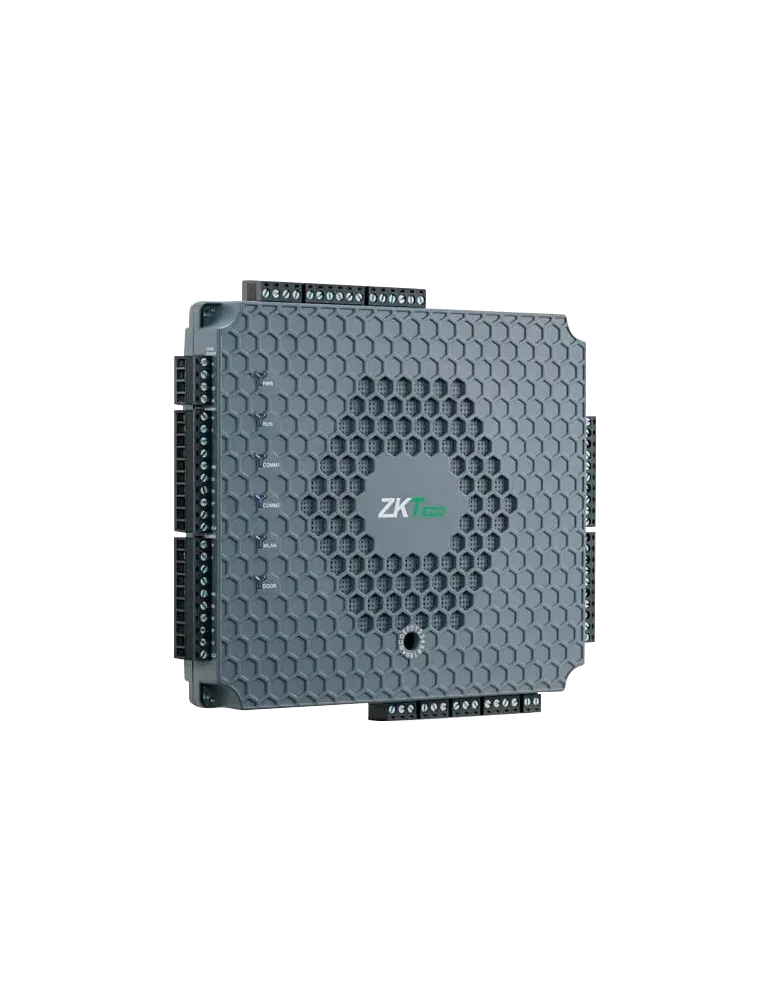ZKTECO Controladora de acceso biométrica PoE - Acceso por huella, tarj