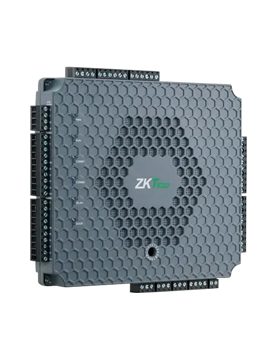 ZKTECO Controladora de acceso biométrica PoE - Acceso por huella, tarj