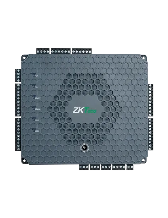 ZKTECO Controladora de acceso biométrica PoE - Acceso por huella, tarj