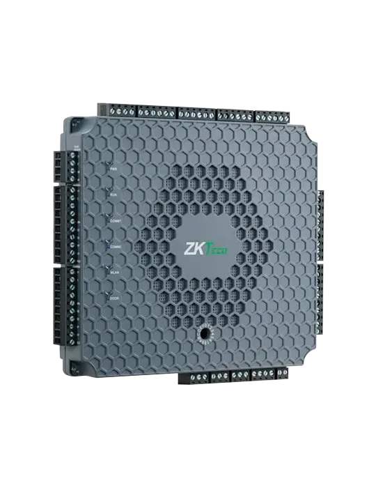 ZKTECO Controladora de acceso biométrica PoE - Acceso por huella, tarj