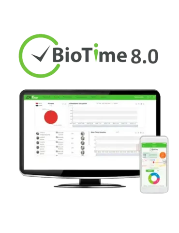ZKTECO Licencia APP control de presencia - 60 APPs - Fichajes remotos
