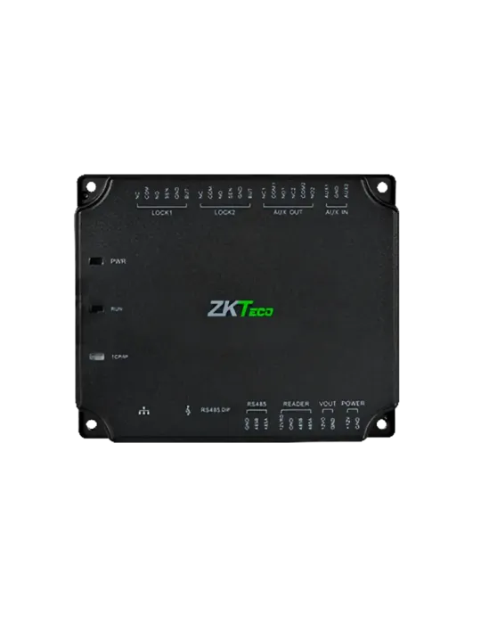 ZKTECO Controladora de acceso - Tarjeta, QR o PIN - TCP/IP | RS485 par