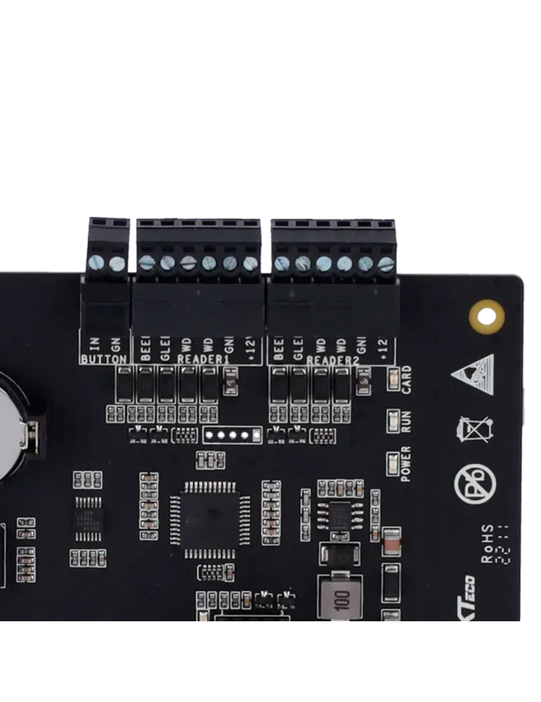 ZKTECO Controladora de acceso - Tarjeta, QR o PIN - Comunicación TCP/I