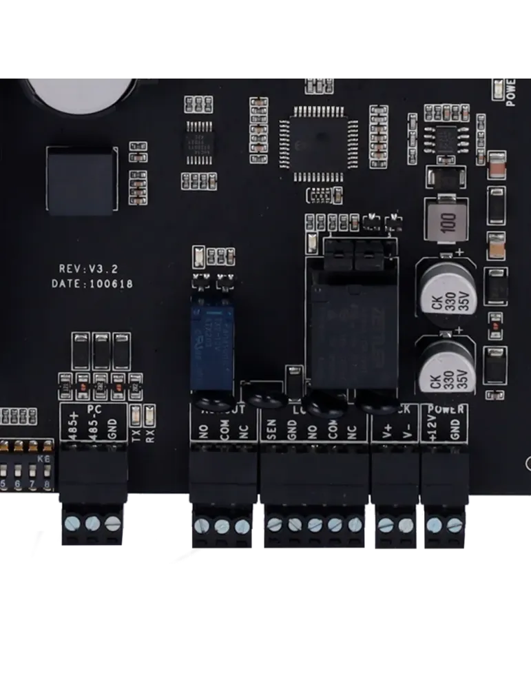 ZKTECO Controladora de acceso - Tarjeta, QR o PIN - Comunicación TCP/I