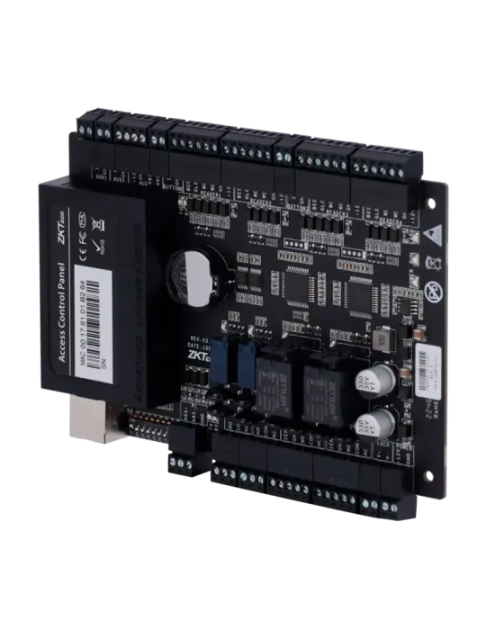 ZKTECO Controladora de acceso - Tarjeta, QR o PIN - Comunicación TCP/I