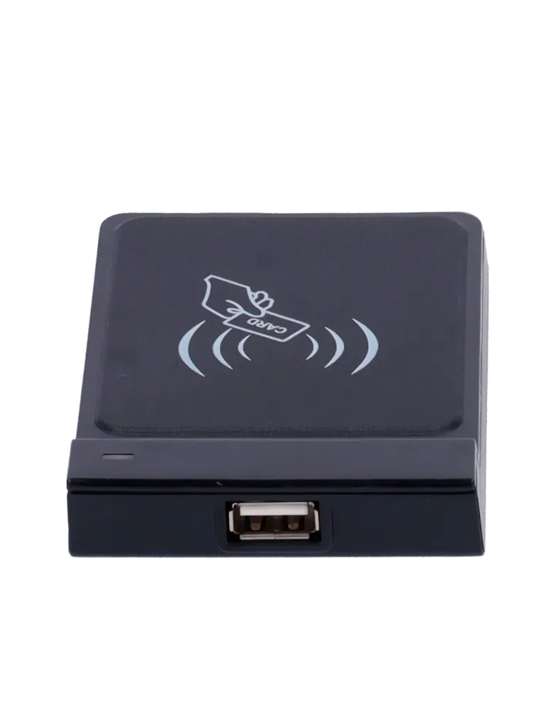 ZKTECO Lector de tarjetas USB - Tarjetas EM - Indicador LED - Plug y P