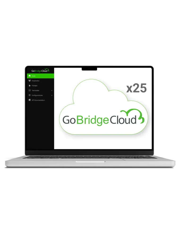 ZKTECO Paquete de integración cloud - 25 usuarios / Equipos ilimitados