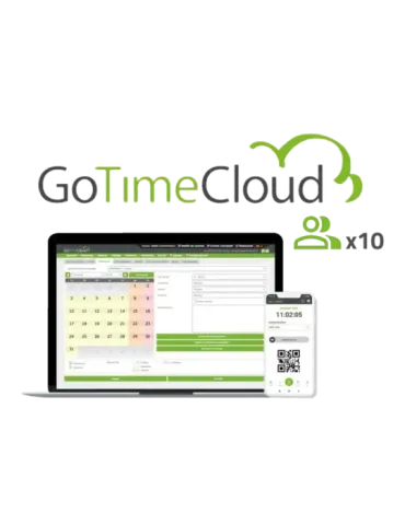 ZKTECO Licencia nube control de presencia - 10 usuarios / 10 APPs incl