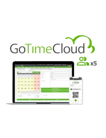 ZKTECO Licencia nube control de presencia - 5 usuarios / 5 APPs inclui