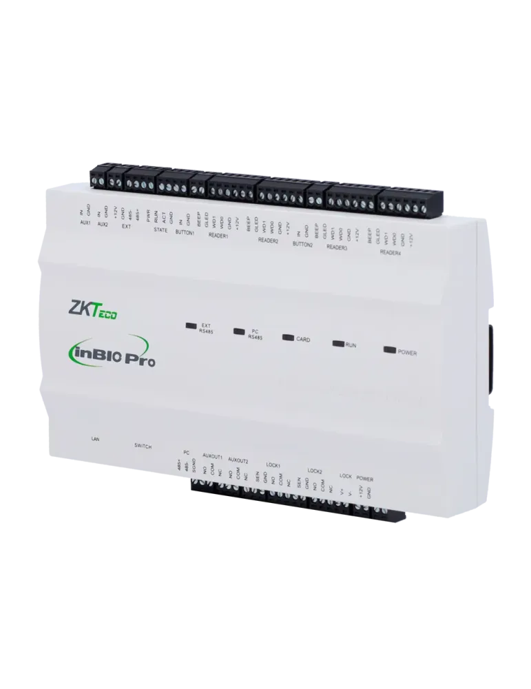 ZKTECO Controladora de acceso Multi-identificación - Facial, huella, t