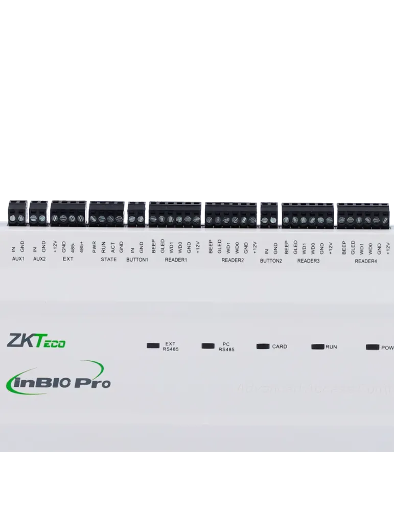 ZKTECO Controladora de acceso Multi-identificación - Facial, huella, t